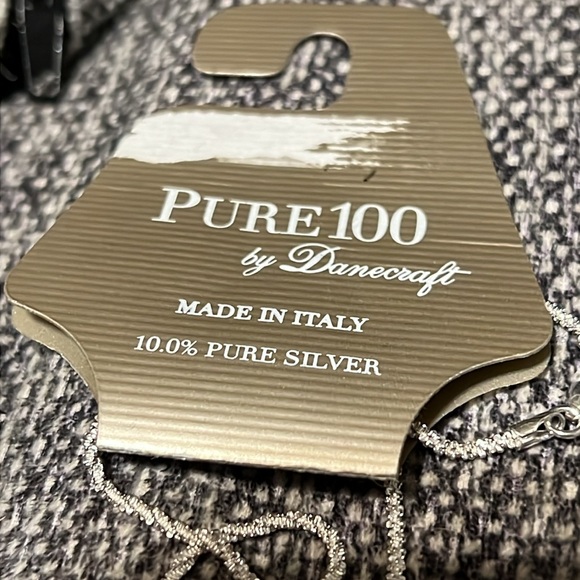 NWT Pure 100 by Danecraft Sterling Silver Bracelet - Picture 2 of 9